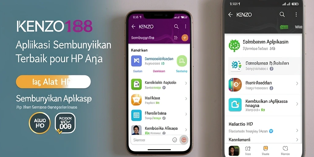 Tampilan antarmuka KENZO188 yang intuitif dan mudah digunakan.
